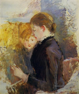 Berthe Morisot œuvres - Mlle Reynolds Berthe Morisot